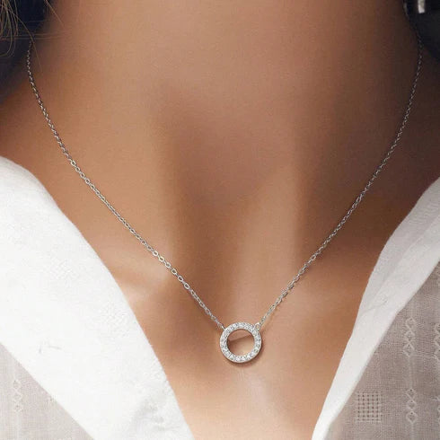 Silver Ring Love Pendant