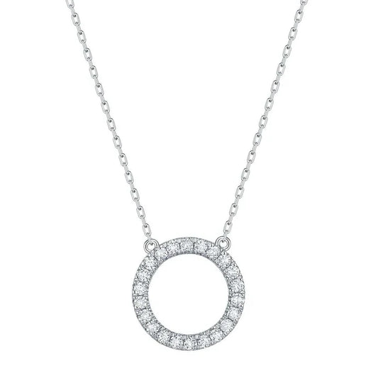 Silver Ring Love Pendant